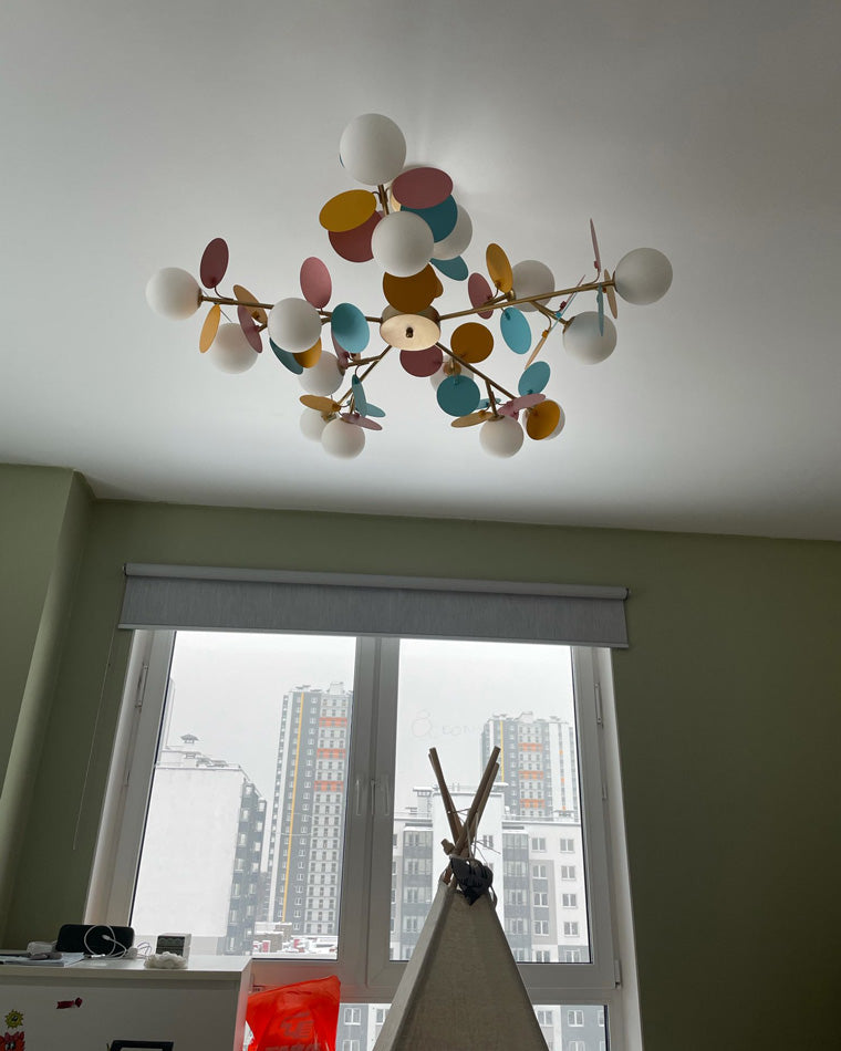 Branched Bubble Chandelier - Brilliant Art