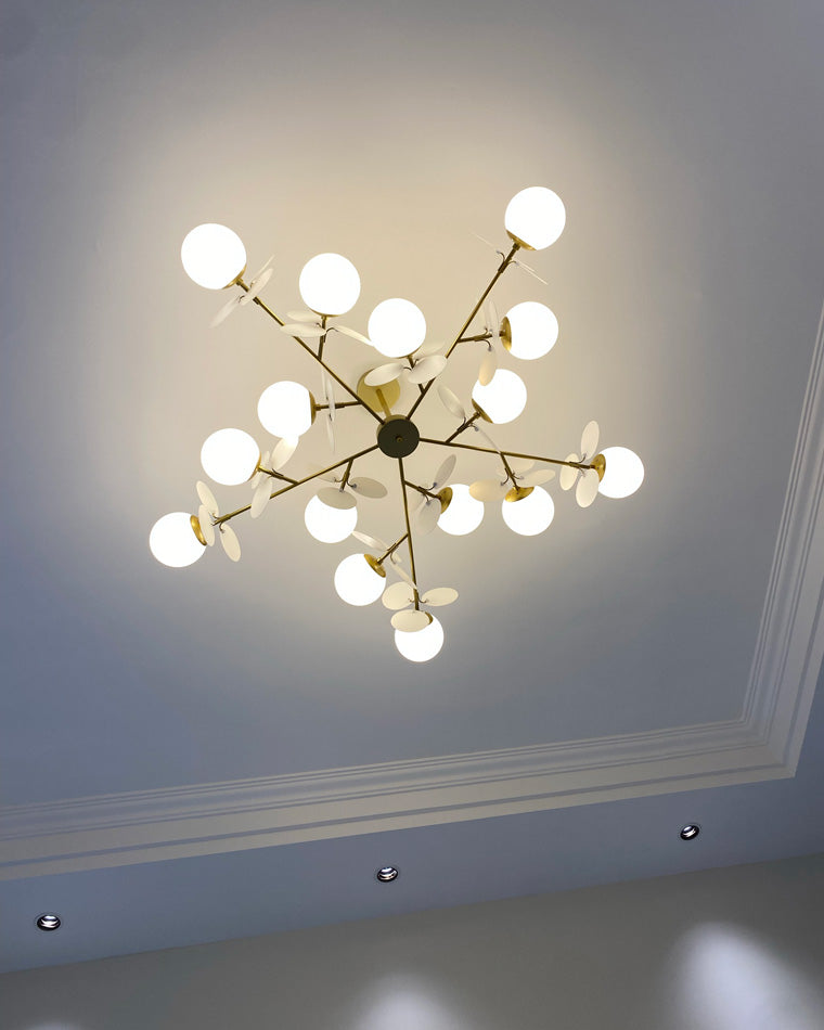 Branched Bubble Chandelier - Brilliant Art