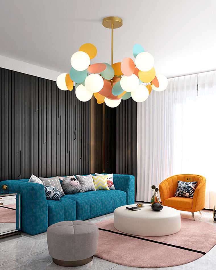 Branched Bubble Chandelier - Brilliant Art