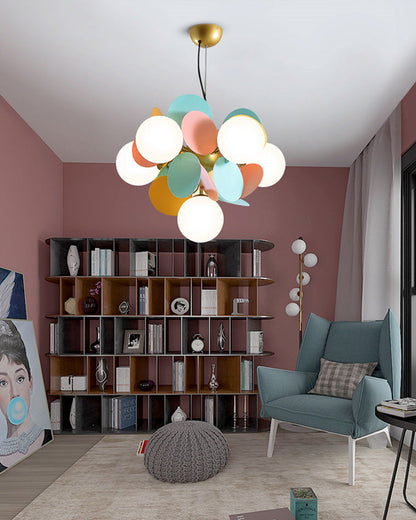 Branched Bubble Chandelier - Brilliant Art