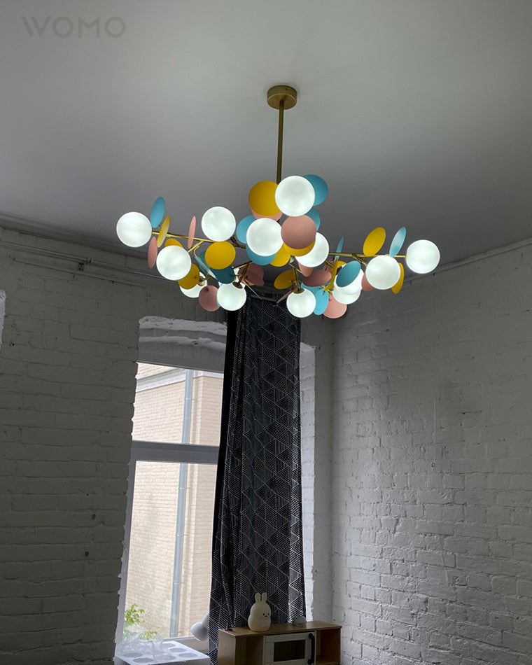 Branched Bubble Chandelier - Brilliant Art
