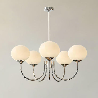 Pink Glass Bubble Chandelier - Glamour Rose