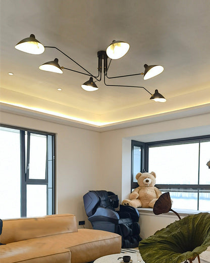 Semi-Flush Mount Ceiling Light - Arms