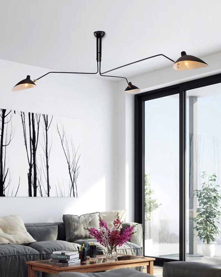 Semi-Flush Mount Ceiling Light - Arms