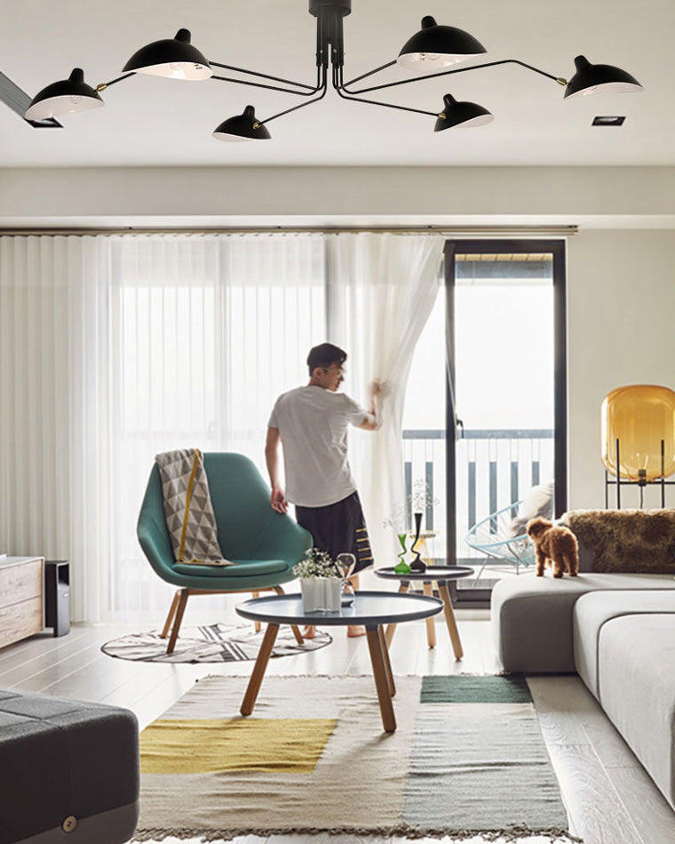 Semi-Flush Mount Ceiling Light - Arms