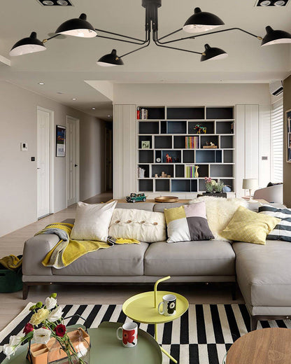 Semi-Flush Mount Ceiling Light - Arms