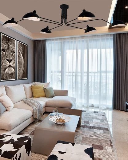 Semi-Flush Mount Ceiling Light - Arms