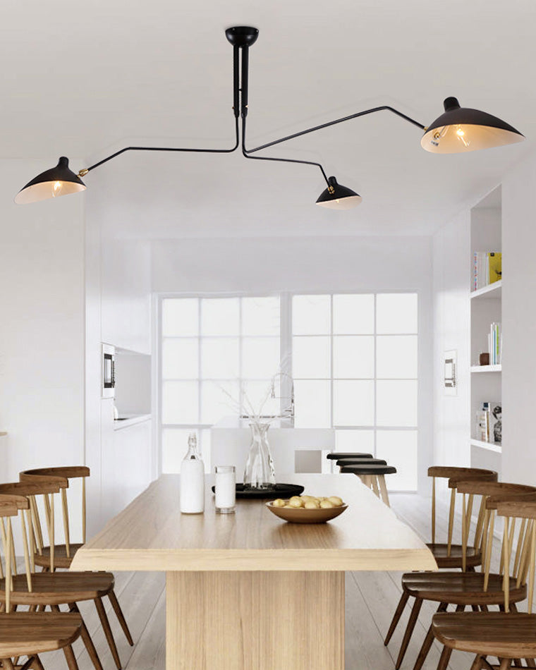 Semi-Flush Mount Ceiling Light - Arms