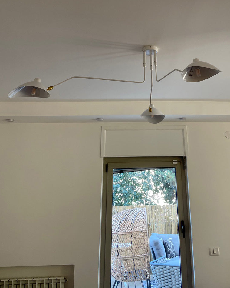 Semi-Flush Mount Ceiling Light - Arms