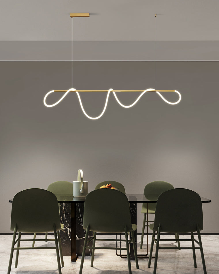 LED Linear Chandelier - LumeCord