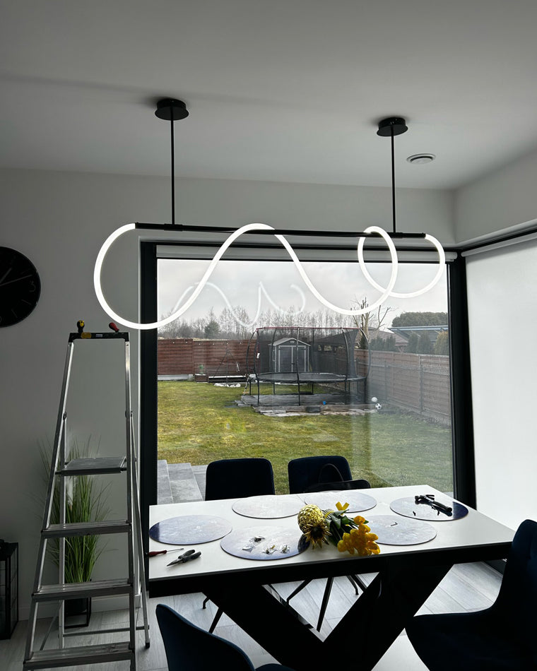 LED Linear Chandelier - LumeCord