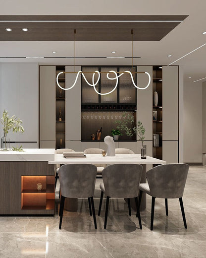 LED Linear Chandelier - LumeCord