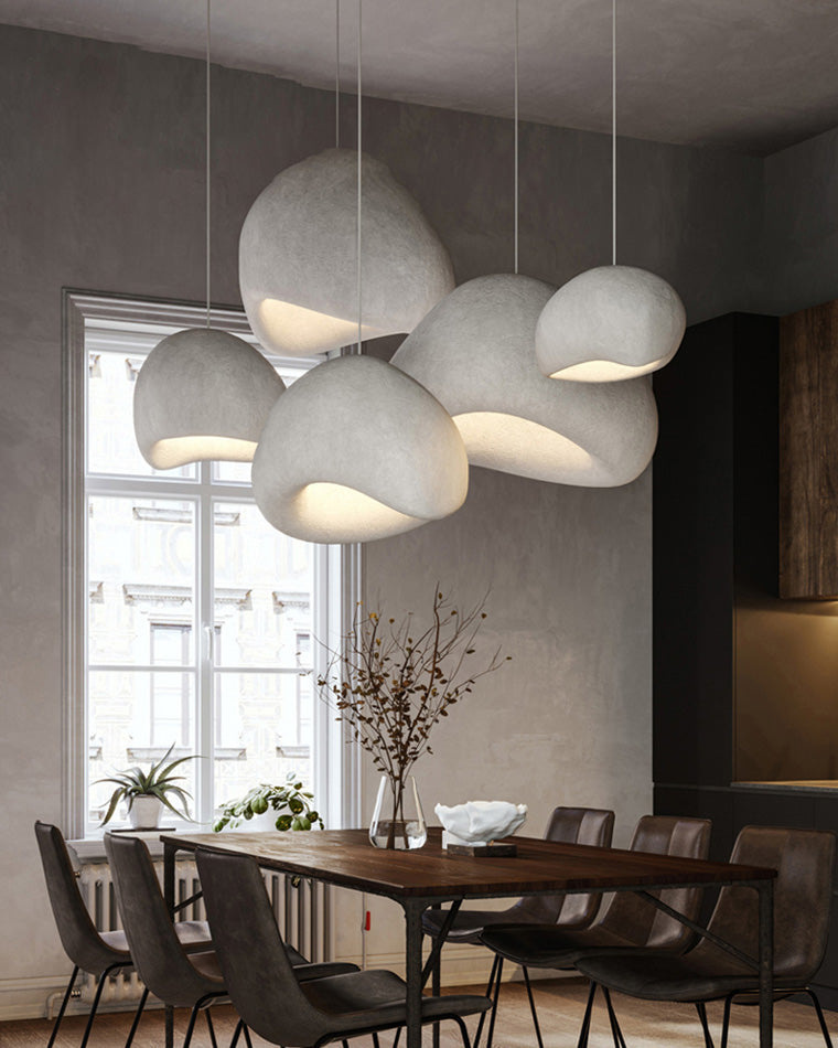 Wabi-Sabi ZenStone Pendant Light