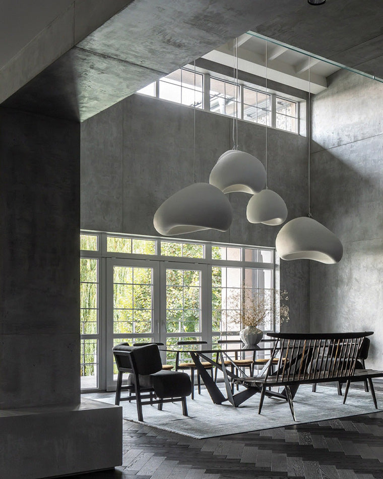Wabi-Sabi ZenStone Pendant Light