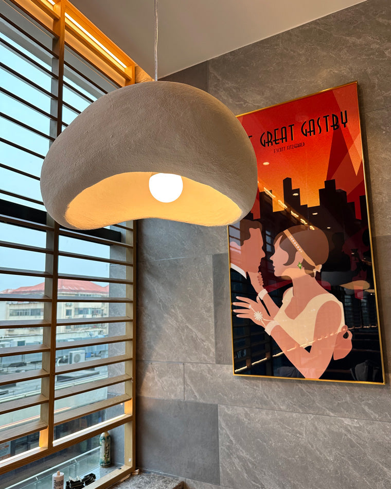 Wabi-Sabi ZenStone Pendant Light
