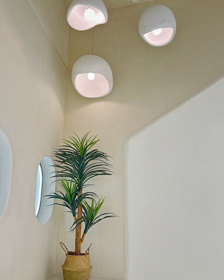 Wabi-Sabi ZenStone Pendant Light
