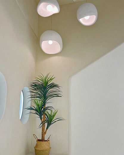 Wabi-Sabi ZenStone Pendant Light