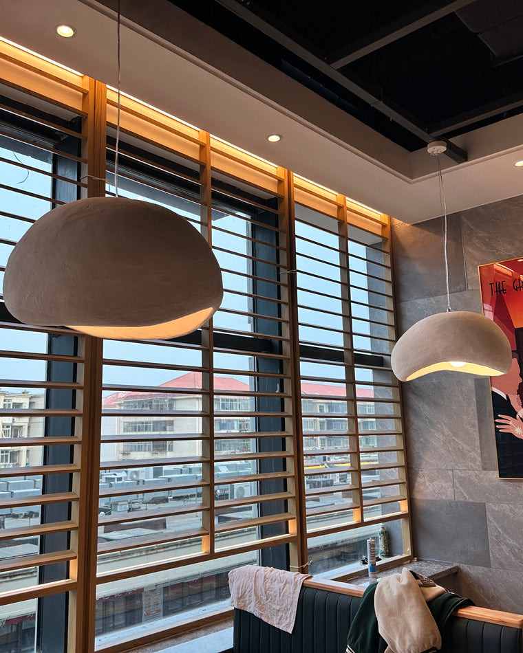 Wabi-Sabi ZenStone Pendant Light