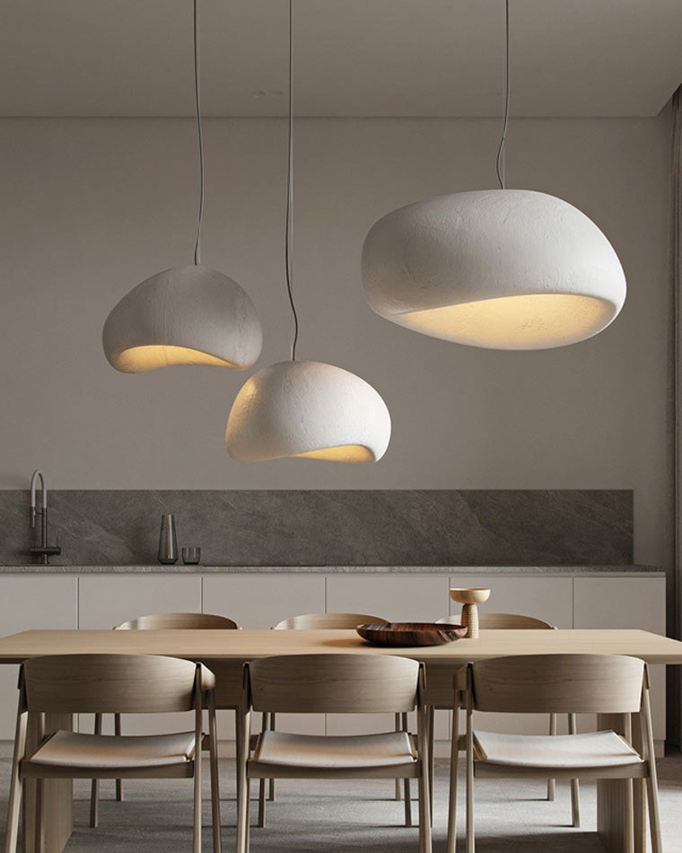 Wabi-Sabi ZenStone Pendant Light