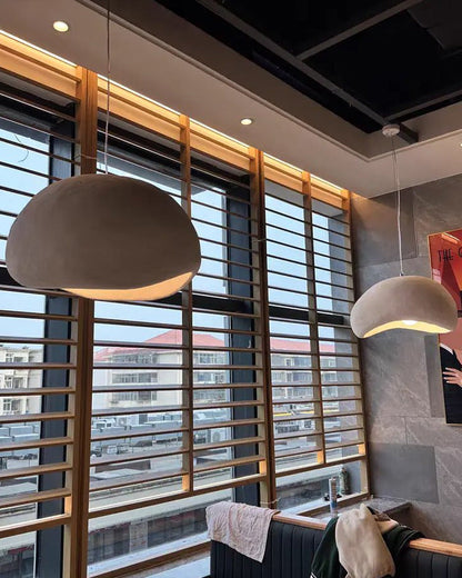 Wabi-Sabi ZenStone Pendant Light