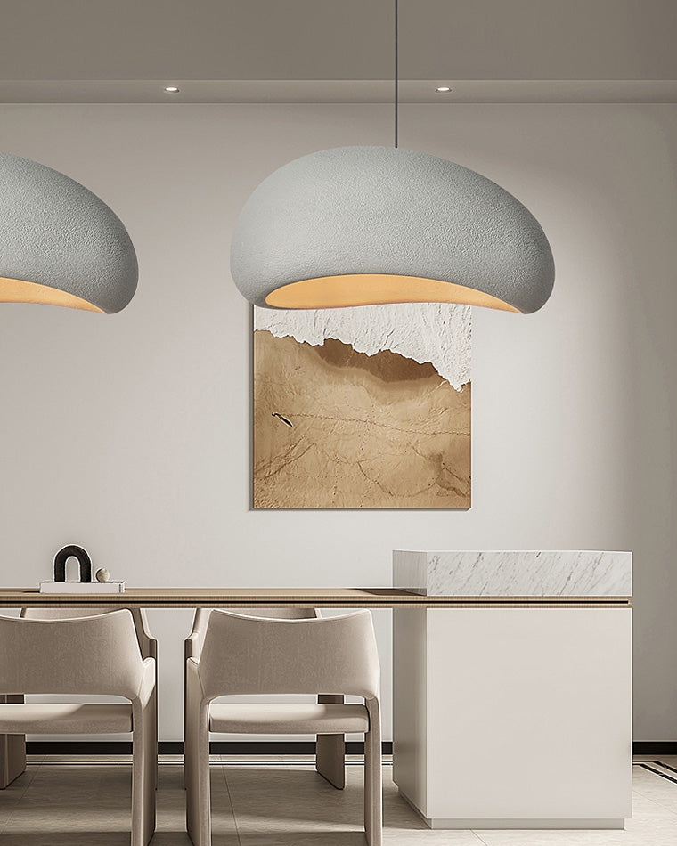 Wabi-Sabi ZenStone Pendant Light