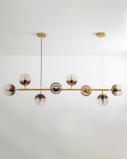 Lustre Linéaire à Globes