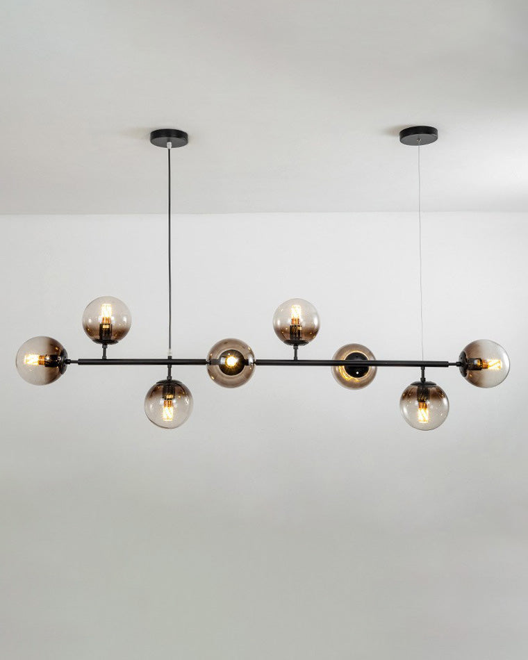 Lustre Linéaire à Globes