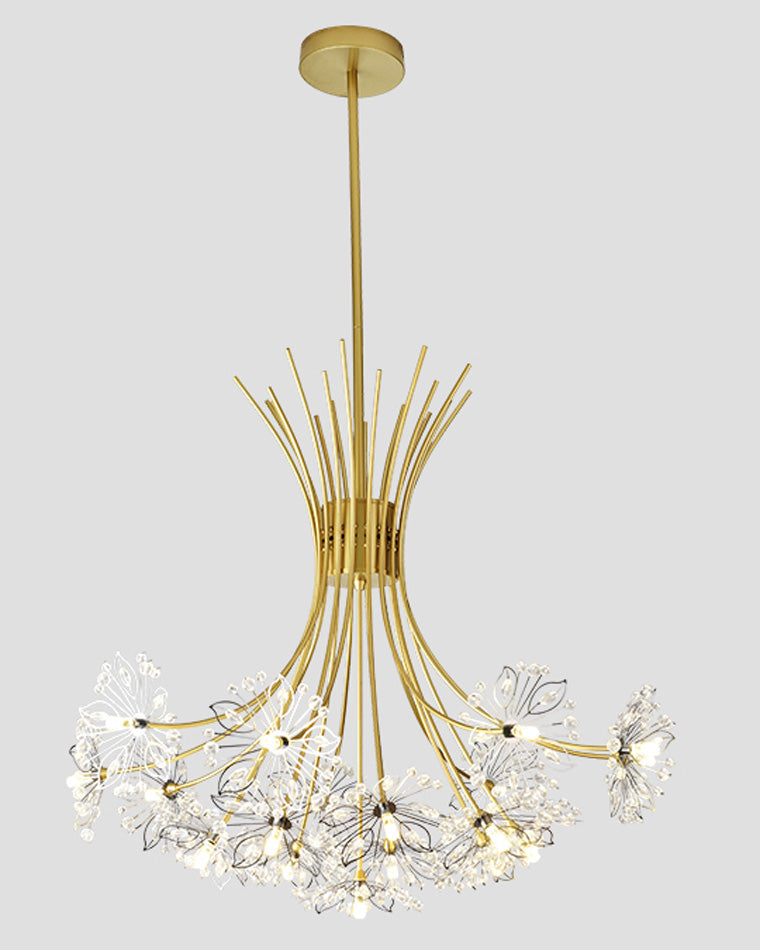 Crystal Chandelier - Bouquet Flower