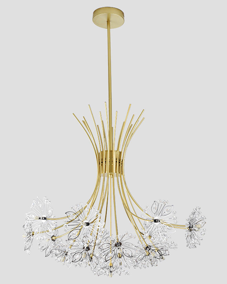 Crystal Chandelier - Bouquet Flower