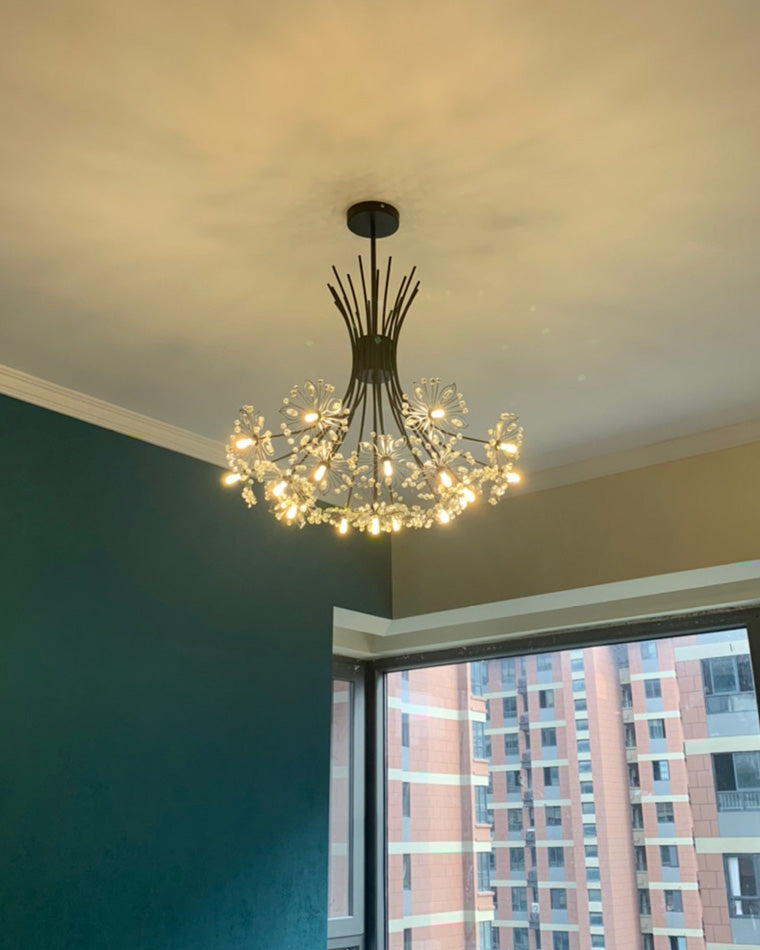 Crystal Chandelier - Bouquet Flower