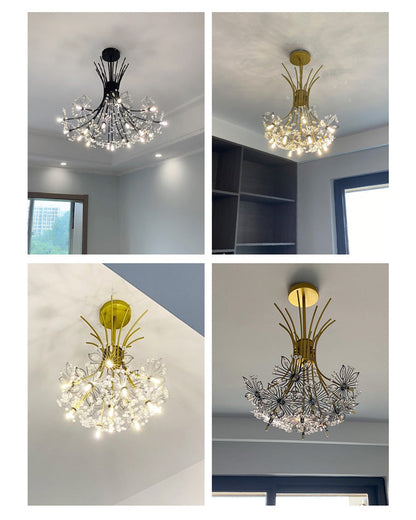 Crystal Chandelier - Bouquet Flower