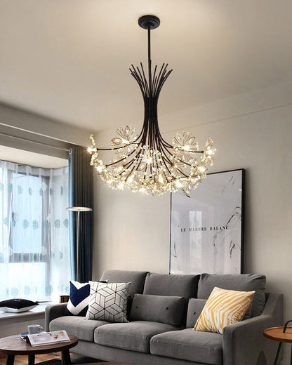 Crystal Chandelier - Bouquet Flower