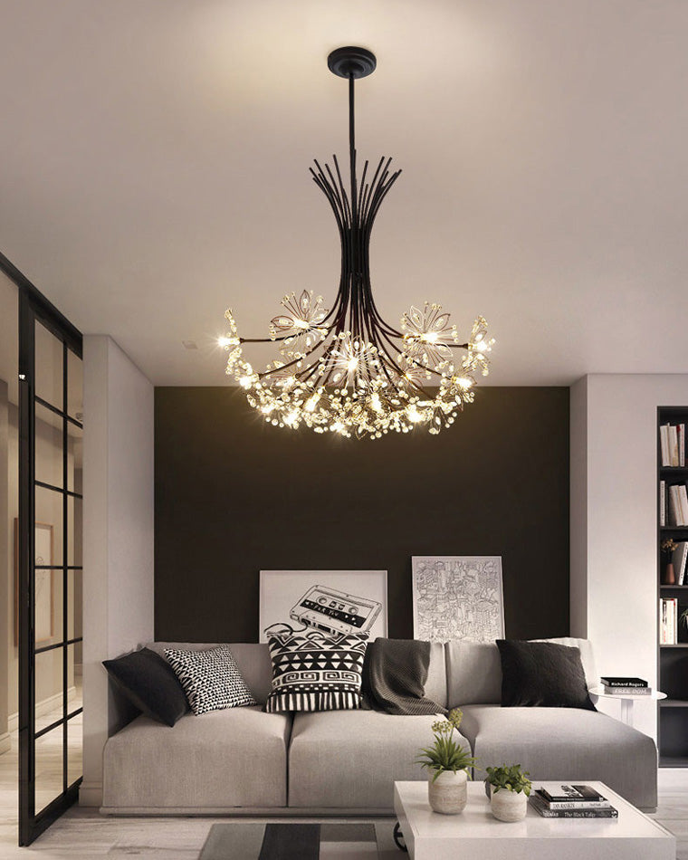 Crystal Chandelier - Bouquet Flower