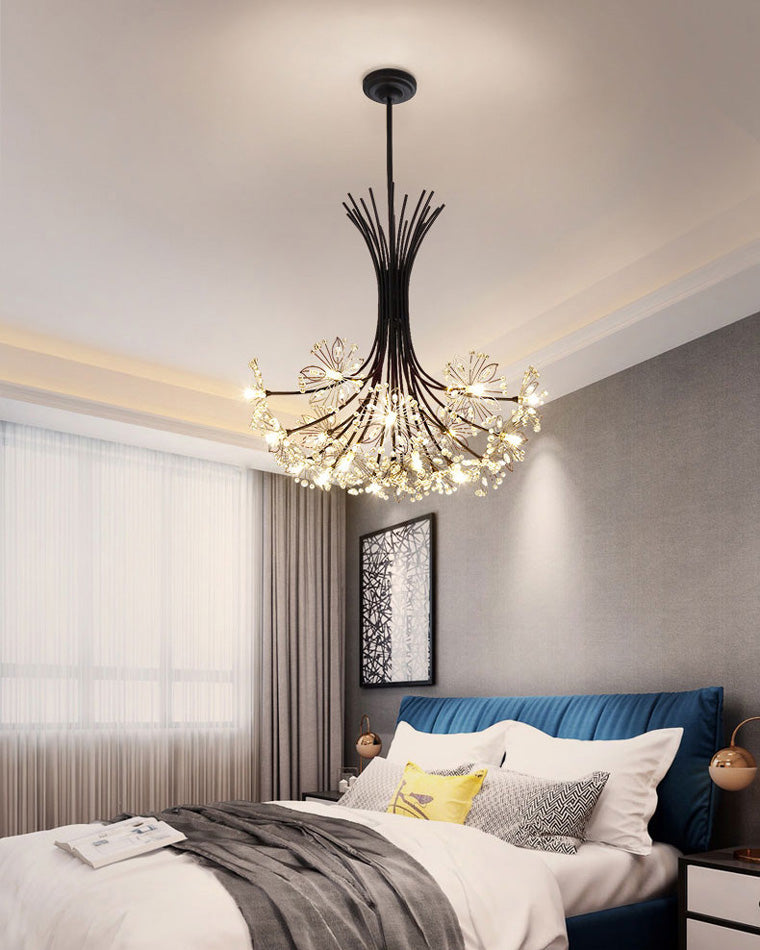 Crystal Chandelier - Bouquet Flower