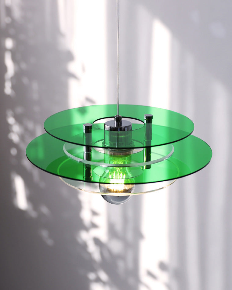 Suspension Soucoupe Volante - Space Age