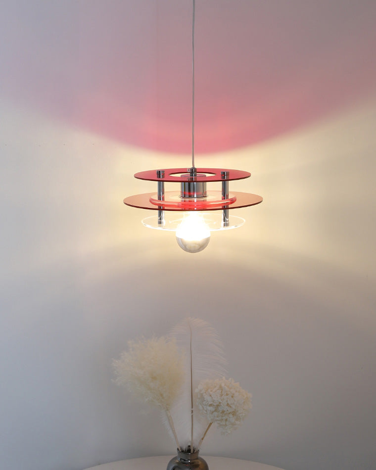 Suspension Soucoupe Volante - Space Age