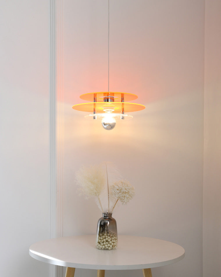 Suspension Soucoupe Volante - Space Age