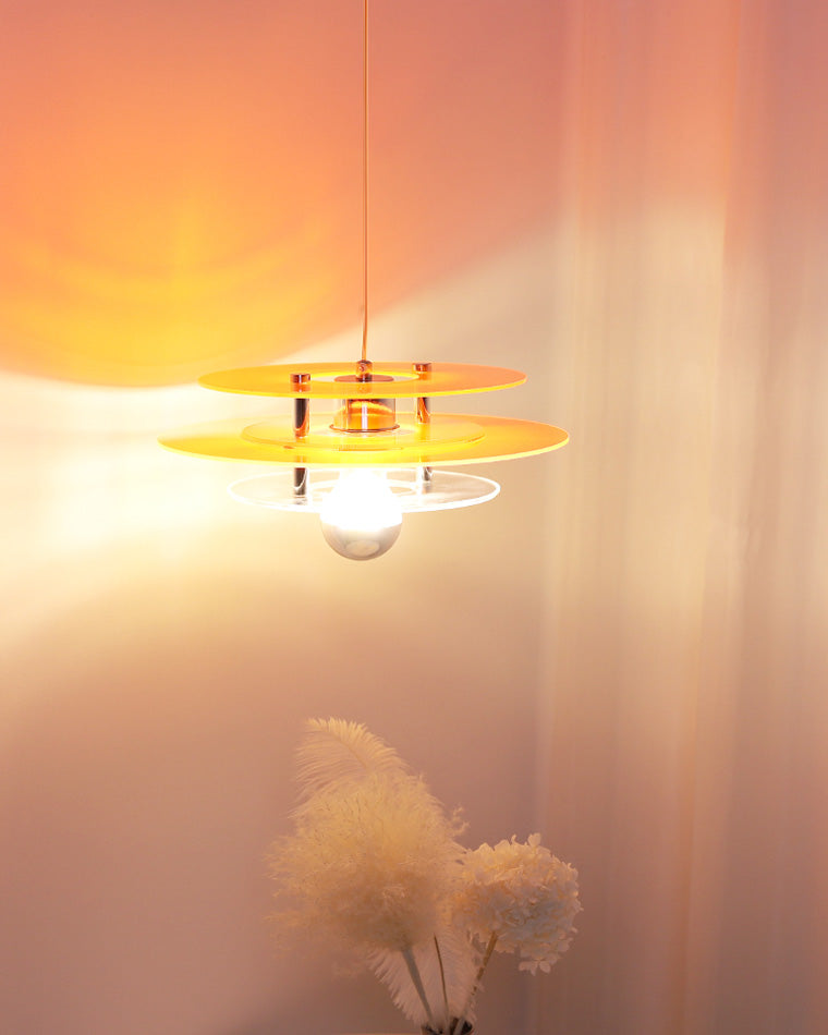 Suspension Soucoupe Volante - Space Age