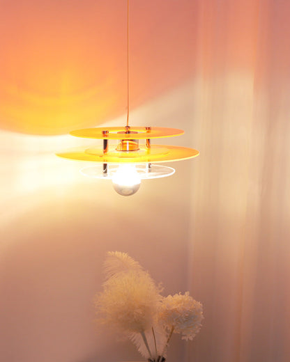 Flying Saucer Pendant - Space Age