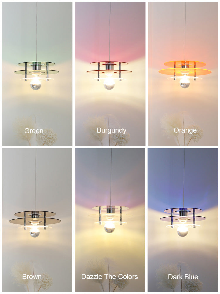 Suspension Soucoupe Volante - Space Age