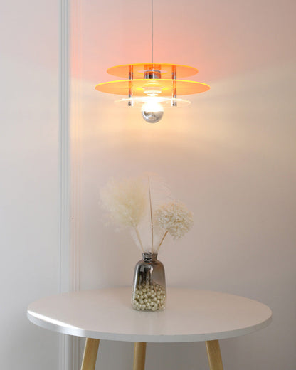 Flying Saucer Pendant - Space Age