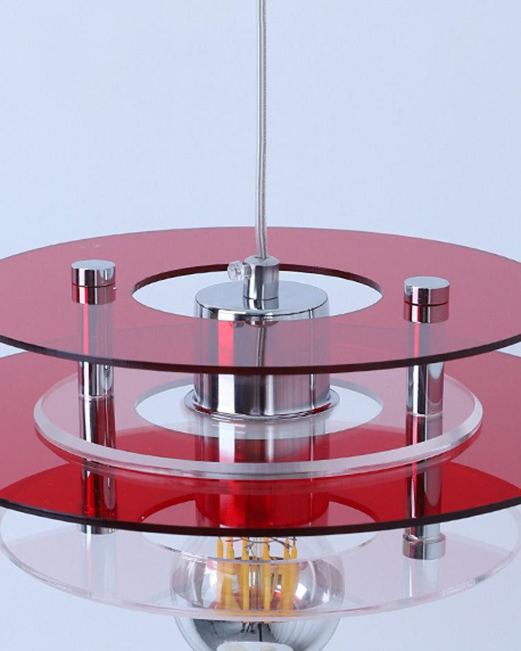 Suspension Soucoupe Volante - Space Age