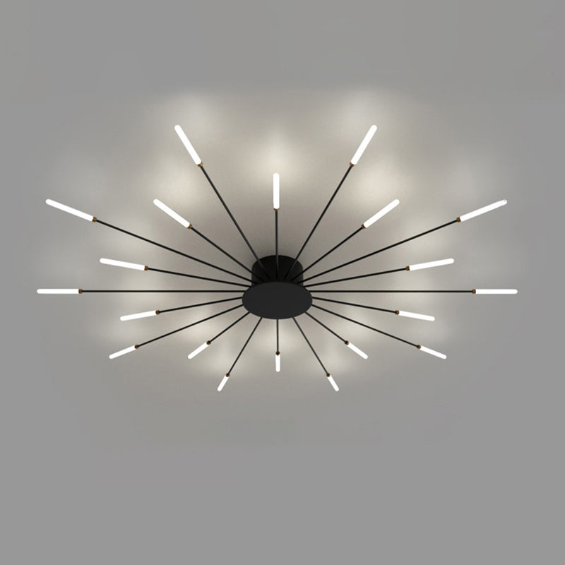 Recessed Ceiling Light with Glowing Star Effect