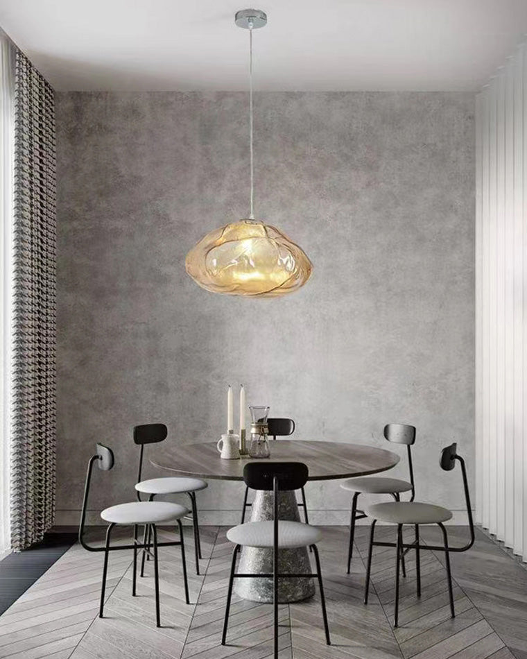 Cloud Chandelier in Blown Glass