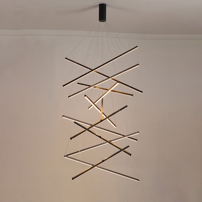 Lustre LED - Fusion Linéaire