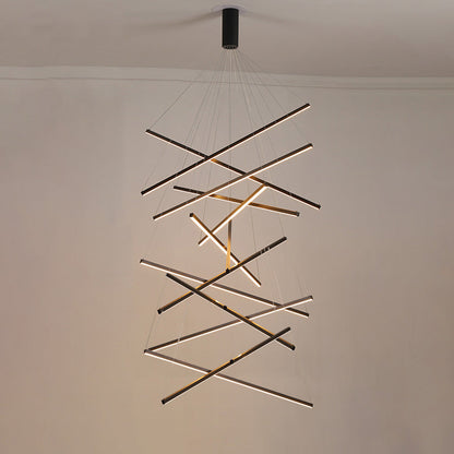 Lustre LED - Fusion Linéaire