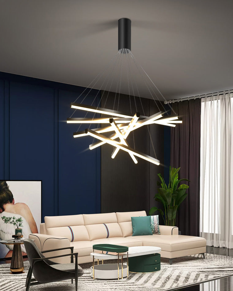 Lustre LED - Fusion Linéaire