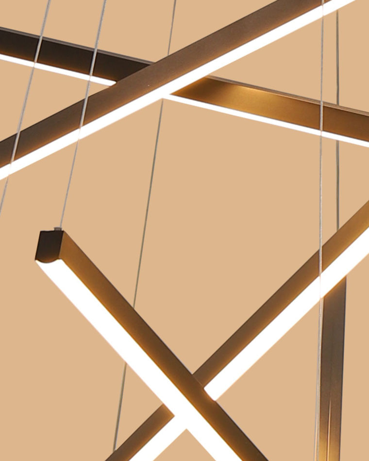Lustre LED - Fusion Linéaire