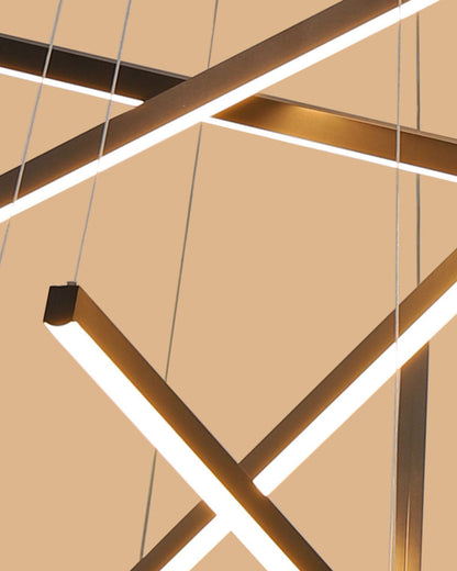 Lustre LED - Fusion Linéaire
