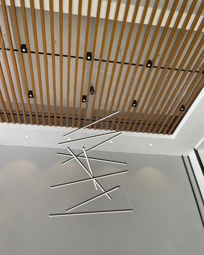 Lustre LED - Fusion Linéaire